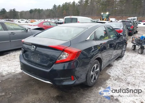 2020 Honda Civic Lx from USA, damaged, VIN 2HGFC2F69LH592136